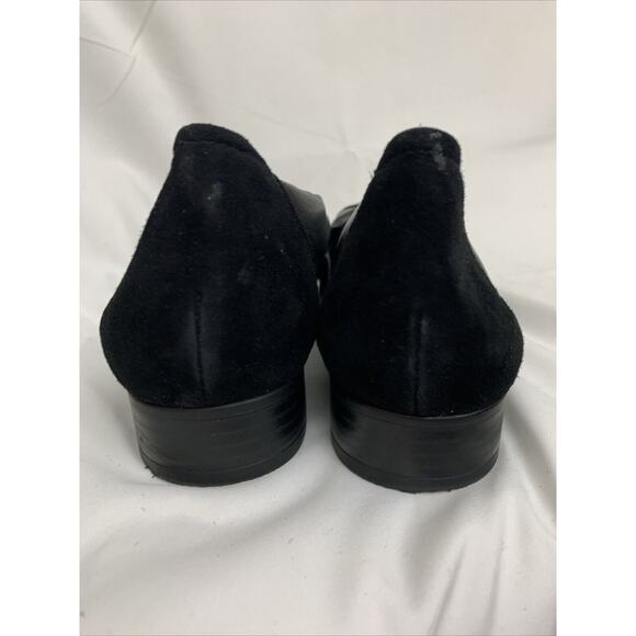 Clarks Tilmont Dalia Black Suede Leather Flats Womens 8.5 - Picture 7 of 7